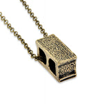 Cinder Block Necklace - Moon Raven Designs