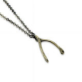 Small Wish Bone Necklace - Moon Raven Designs