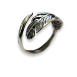 Silver Long Quilled Feather - Moon Raven Designs