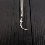 Rattlesnake Fang Charm Pendant Necklace - Moon Raven Designs 
