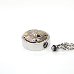 Sand Dollar Urn Necklace Cremation Urn - Moon Raven Designs