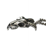 Tiny Ram Skull Necklace - Moon Raven Designs