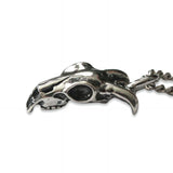Tiny Ram Skull Necklace - Moon Raven Designs