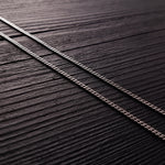 Sterling Silver Replacement Chain 2.3mm Diameter 925 Solid Sterling Necklace Chain Oxidized - Various Lengths Available