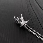 Saber Tooth Cat Skull Necklace
