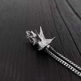 Saber Tooth Cat Skull Necklace