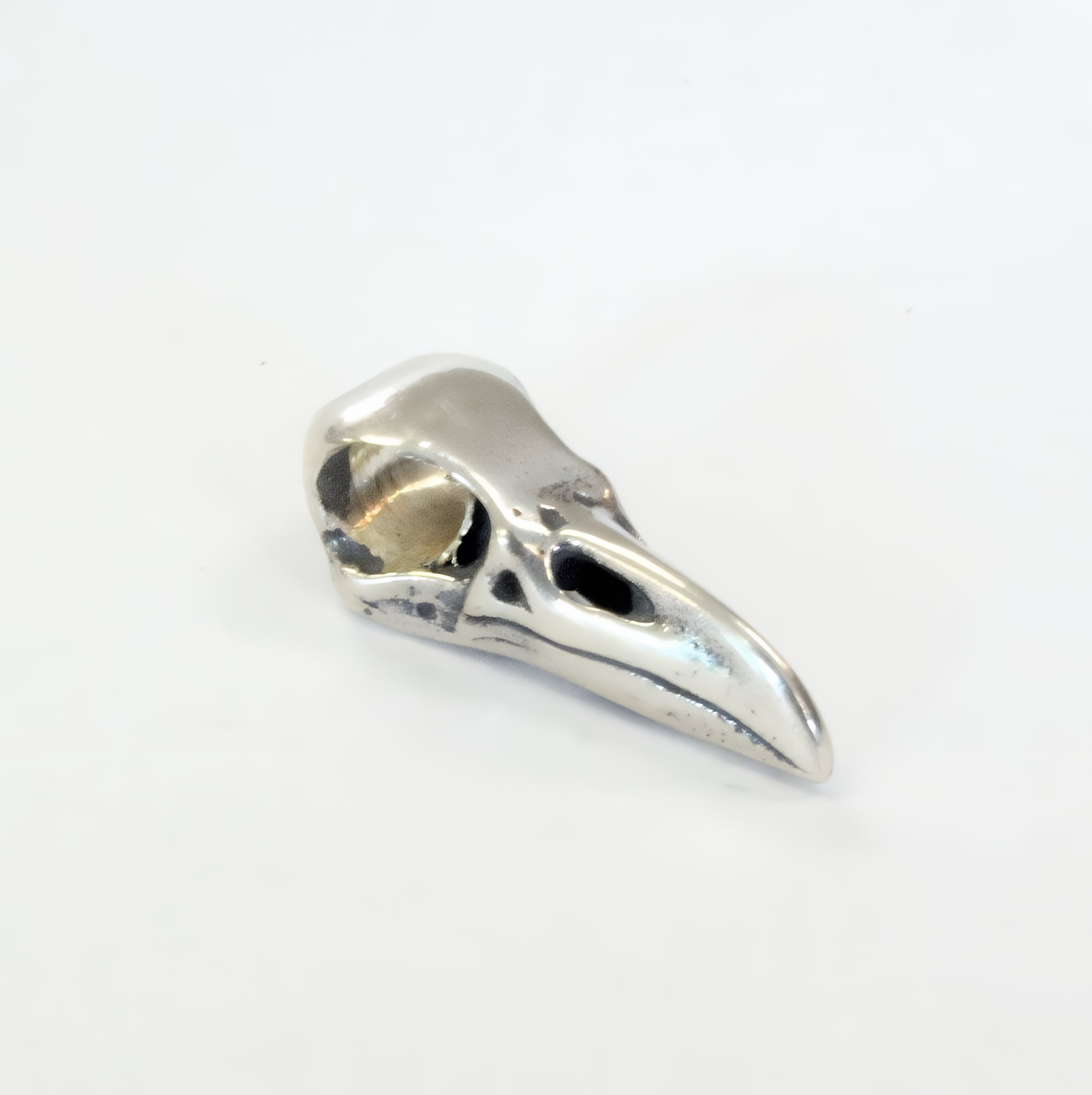 Little Raven Skull Charm - Moon Raven Designs
