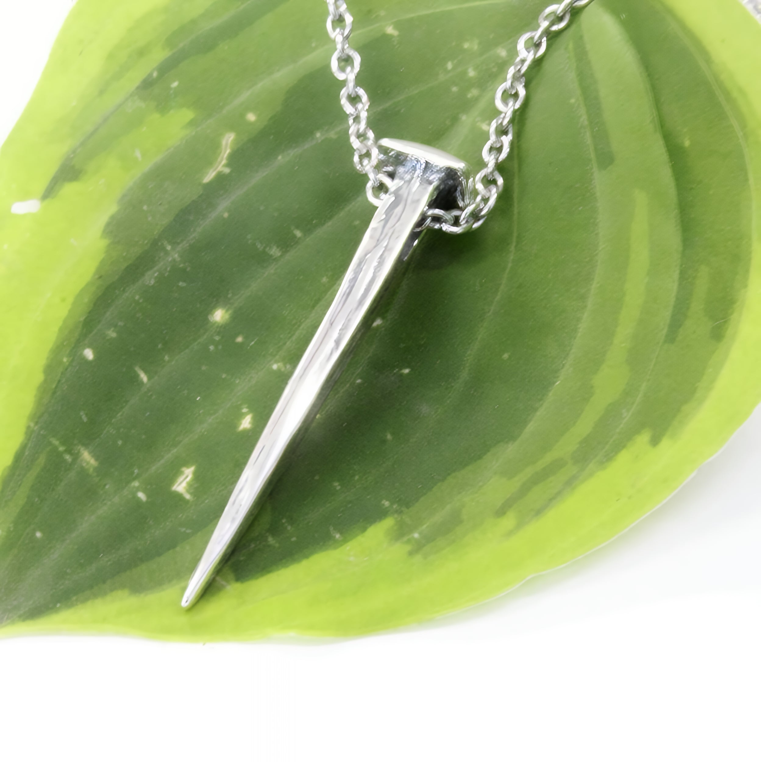 Sterling Silver Eschat Pinn Pendant - Moon Raven Designs