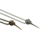 Hummingbird Skull Necklace - Moon Raven Designs