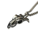 Tiny Ram Skull Necklace - Moon Raven Designs