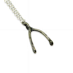 Small Wish Bone Necklace - Moon Raven Designs