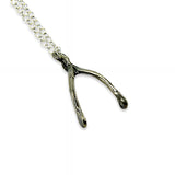 Small Wish Bone Necklace - Moon Raven Designs