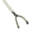 Small Wish Bone Necklace - Moon Raven Designs
