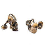 Human Skull Cuff Links - Moon Raven Designs