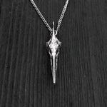 Pterodactyl Skull in Solid Sterling Silver Pterosaur - Rare and Unique Dinosaur Jewelry Pternodon