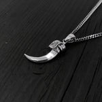 3D Life-Size Sterling Silver Kestrel Falcon Talon Pendant Handcrafted Sparrowhawk Claw Necklace Unique Gift for Raptor Lovers