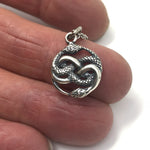 Auryn Ouroboros Necklace - Moon Raven Designs