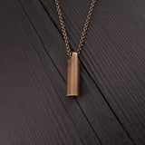 Small Antique Brass Cylinder Capsule - Moon Raven Designs