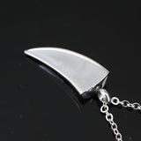 Wolf Tooth Necklace Urn Cremation - Moon Raven Designs