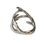 Deer Antler Adjustable Ring - Moon Raven Designs