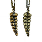 Rattlesnake Tail Necklace - Moon Raven Designs