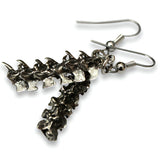 Snake Vertebrae Earrings - Moon Raven Designs