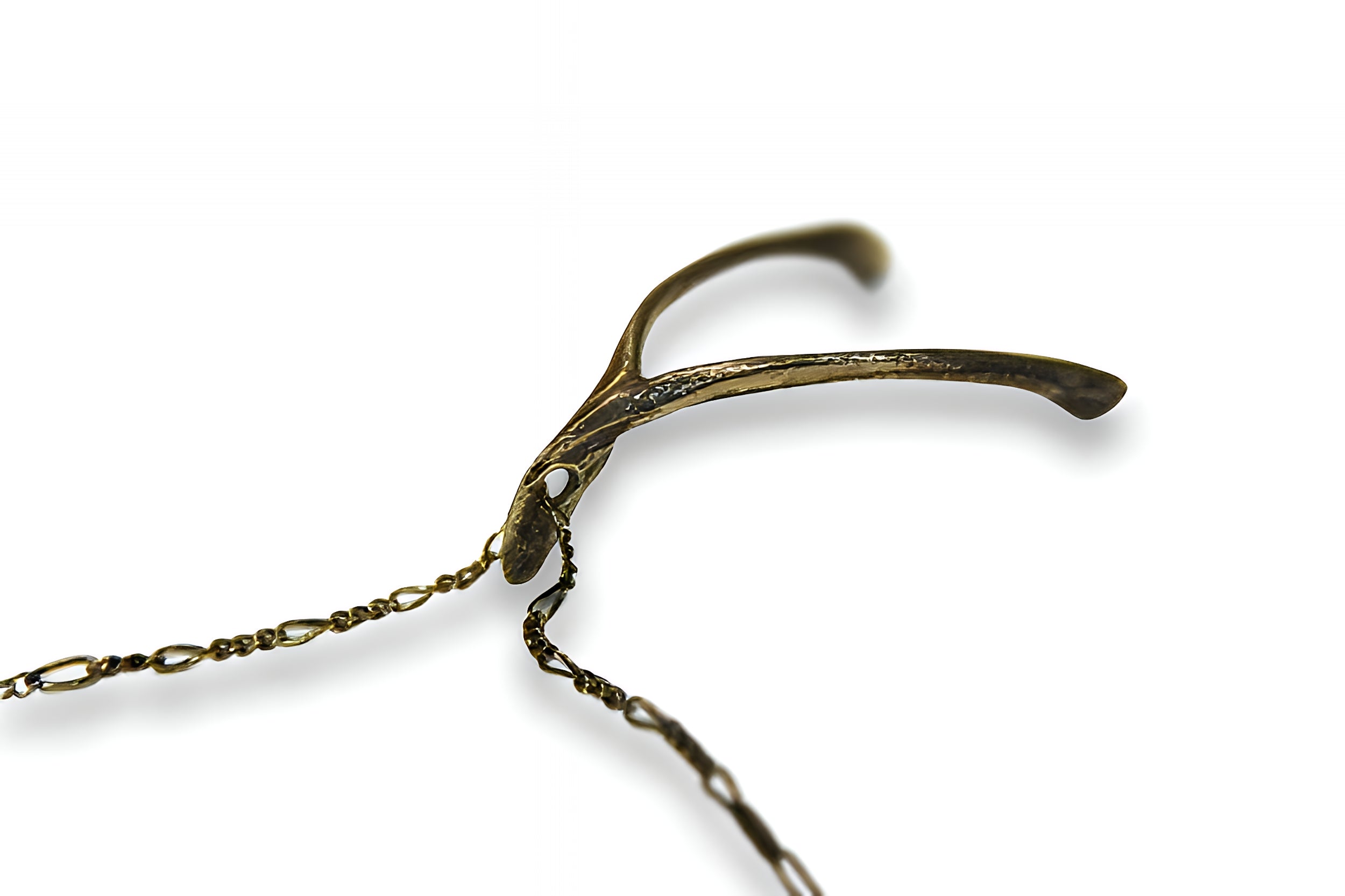 Wishbone Necklace - Large - Moon Raven Designs