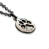 Wolf Track Necklace - Moon Raven Designs