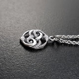 Auryn Ouroboros Necklace - Moon Raven Designs