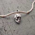 Human Skull Cremation Ash Urn Bracelet Charm - Moon Raven Designs