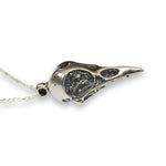 Crow Skull Pendant Necklace - Moon Raven Designs