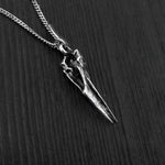 Pterodactyl Skull in Solid Sterling Silver Pterosaur - Rare and Unique Dinosaur Jewelry Pternodon