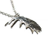 Shed Moose Antler Necklace - Moon Raven Designs