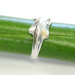Whale Shark Wrap Ring - Solid 925 Sterling Silver - Nautical Ocean Rare Animal - Rhincodon Jewelry Gift - Polished Oxidized Finish