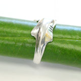 Whale Shark Wrap Ring - Solid 925 Sterling Silver - Nautical Ocean Rare Animal - Rhincodon Jewelry Gift - Polished Oxidized Finish