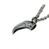Domestic House Cat Claw Charm Necklace Solid Sterling Silver Pet Kitty Claw - Moon Raven Designs
