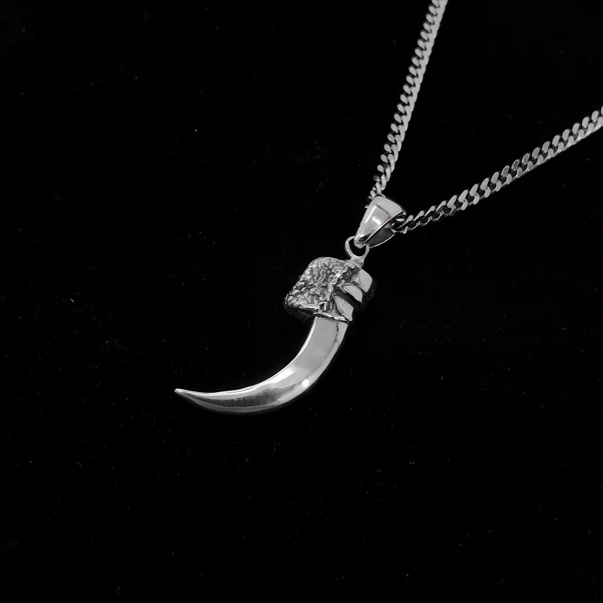 3D Life-Size Sterling Silver Kestrel Falcon Talon Pendant Handcrafted Sparrowhawk Claw Necklace Unique Gift for Raptor Lovers