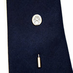 Sterling Silver Wolf Track Ascot Stickpin - Moon Raven Designs