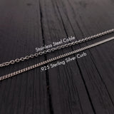 Sterling Silver Eschat Pinn Pendant - Moon Raven Designs