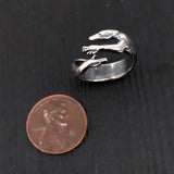 Greyhound Ring in Solid Sterling Silver Greyhound Ring Greyhound Dog Jewelry