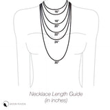 Rod Of Asclepius Pendant Necklace -Solid Hand Cast Bronze - Staff of Aesculapius - Medical First Responder Unisex Jewelry Gift