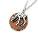 Deer Fawn Pendant Necklace - Moon Raven Designs