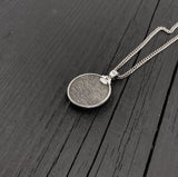 Kissing Skeletons Necklace in Solid Stainless Steel