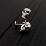Human Skull Cufflinks