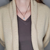 Horse Hoof Necklace – Realistic Hoof Jewelry With Horseshoe Charm by Moon Raven Designs