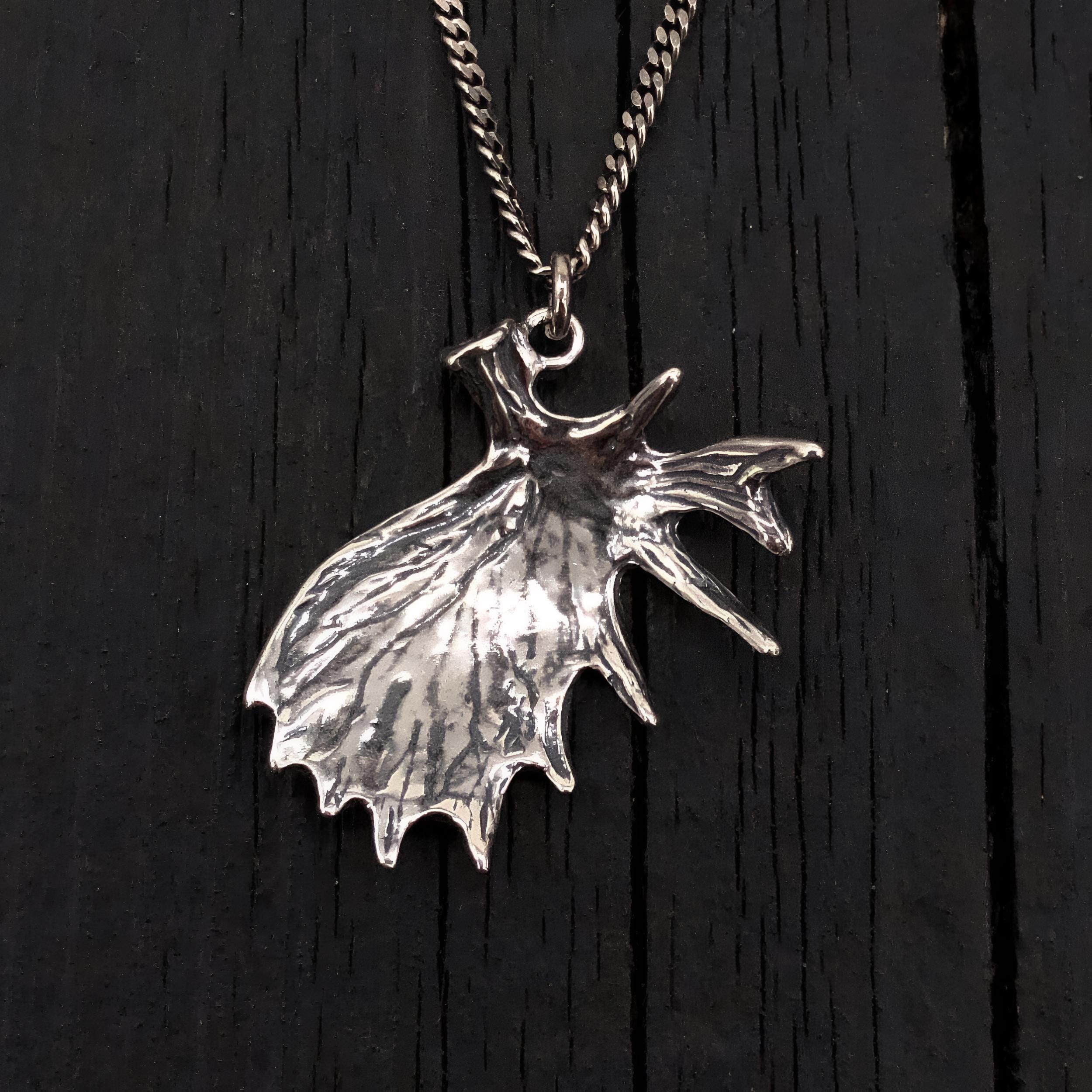 Shed Moose Antler Necklace - Moon Raven Designs
