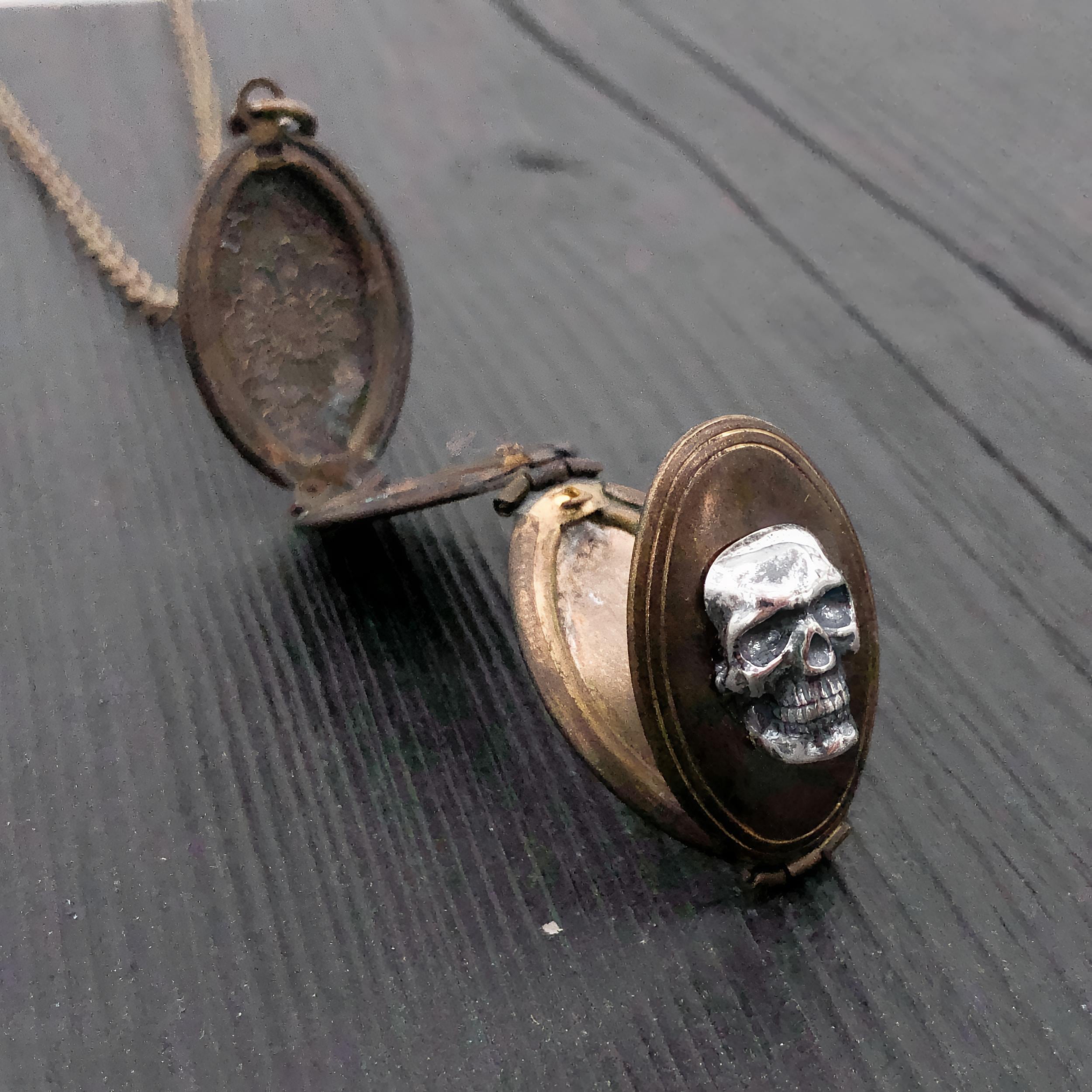 Human Skull Ascot Stick Pin - Moon Raven Designs
