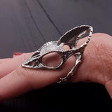 Chameleon Lizard Skull - Moon Raven Designs
