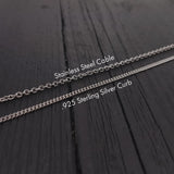 Baby Possum Pendant Sterling Silver Necklace – Unique Animal Jewelry Gift