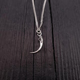 Rattlesnake Fang Charm Pendant Necklace - Moon Raven Designs 
